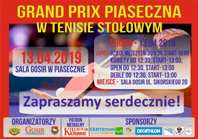Grand Prix w tenisie stołowym Piaseczno